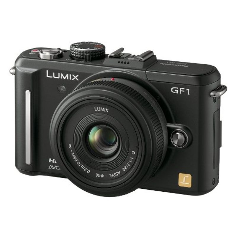 【美品】 Panasonic LUMIX DMC-GF1 レンズキット ブラック パナソニック ルミックス LUMIX GF1 DMC-GF1C-K レンズキット