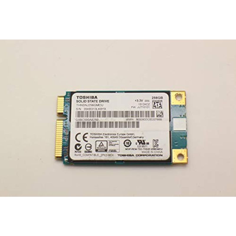 東芝 THNSNJ256GMCU［TOSHIBA HG6 256GB mSATA］ 内蔵型SSD - 最安値