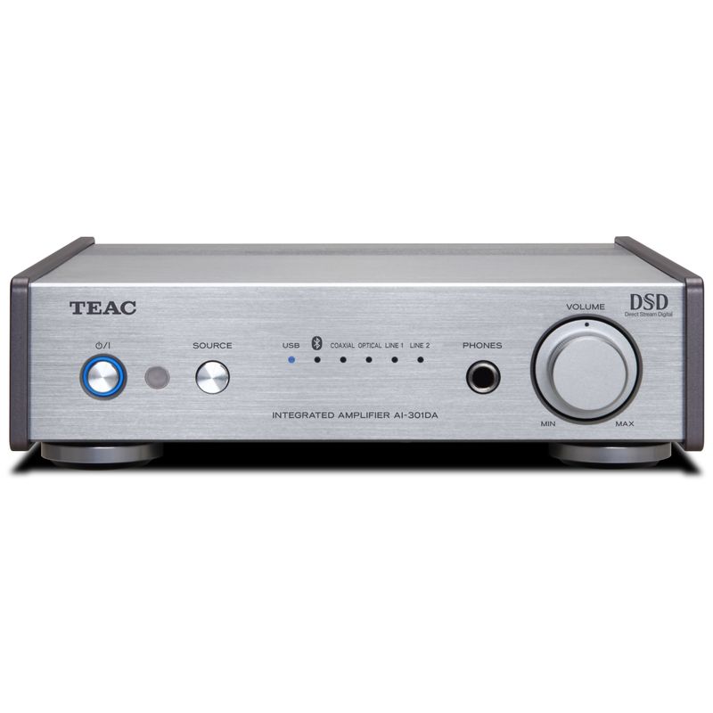 TEAC Reference 301 pre-main amplifier Bluetooth/USB/DAC installing high-res sound source correspondence silver AI-301DA