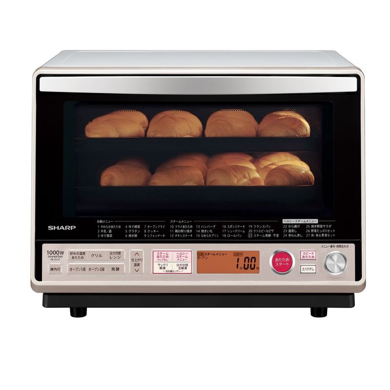 SHARP オーブンレンジ 2段 シルバー 30L RE−S31F−S [ジャンク