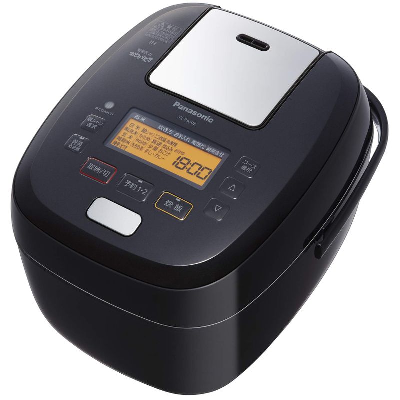 Panasonic SR-PA108-K （ブラック） おどり炊き 炊飯器本体 - 最安値