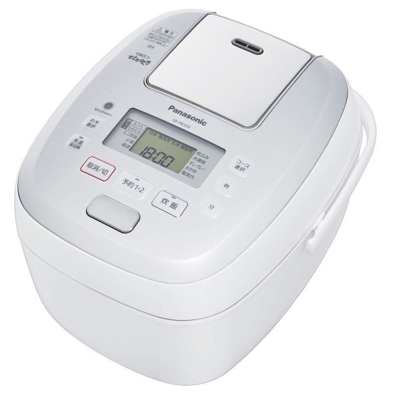 炊飯器　パナソニック　おどり炊き　IHジャー　SR-PB109 Panasonic おどり炊き SR-PB109-W （ホワイト） おどり炊き 炊飯器本体