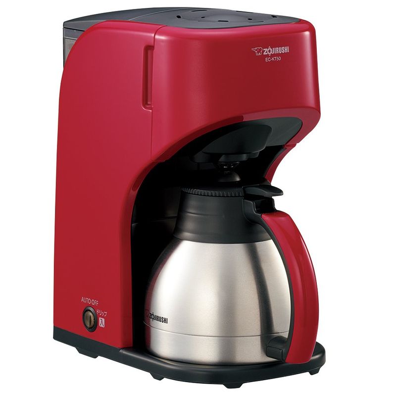 象印マホービン 珈琲通 コーヒーメーカー EC-KT50-RA（レッド） 家庭用コーヒーメーカーの商品画像