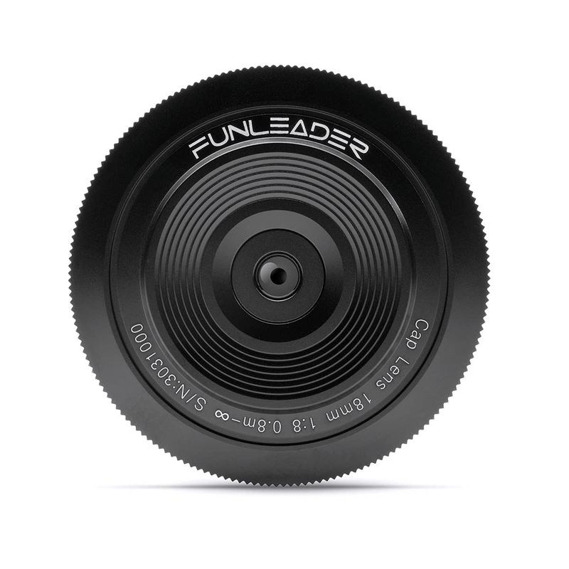 FUNLEADER FUNLEADER CAPLENS 18mm f/8.0 FL188R ブラック キヤノンRF 交換レンズの商品画像