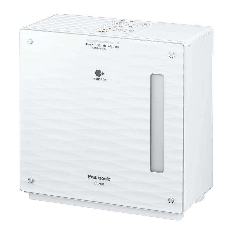 Panasonic FE-KXU05-W 加湿器 ホワイト Panasonic パナソニック FE-KXU05-W（ミスティホワイト） 加湿器 - 最