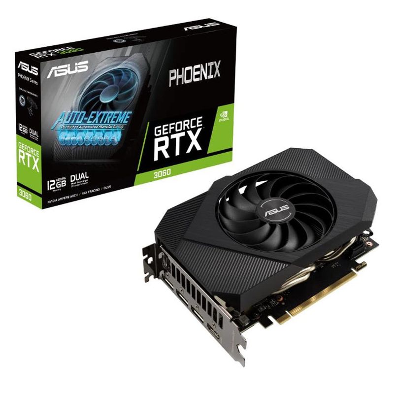 ASUS PH-RTX3060-12G-V2 グラフィックボード　動作品本体のみ ASUS PH-RTX3060-12G-V2 ［ASUS Phoenix GeForce RTX 3060 V2 12GB