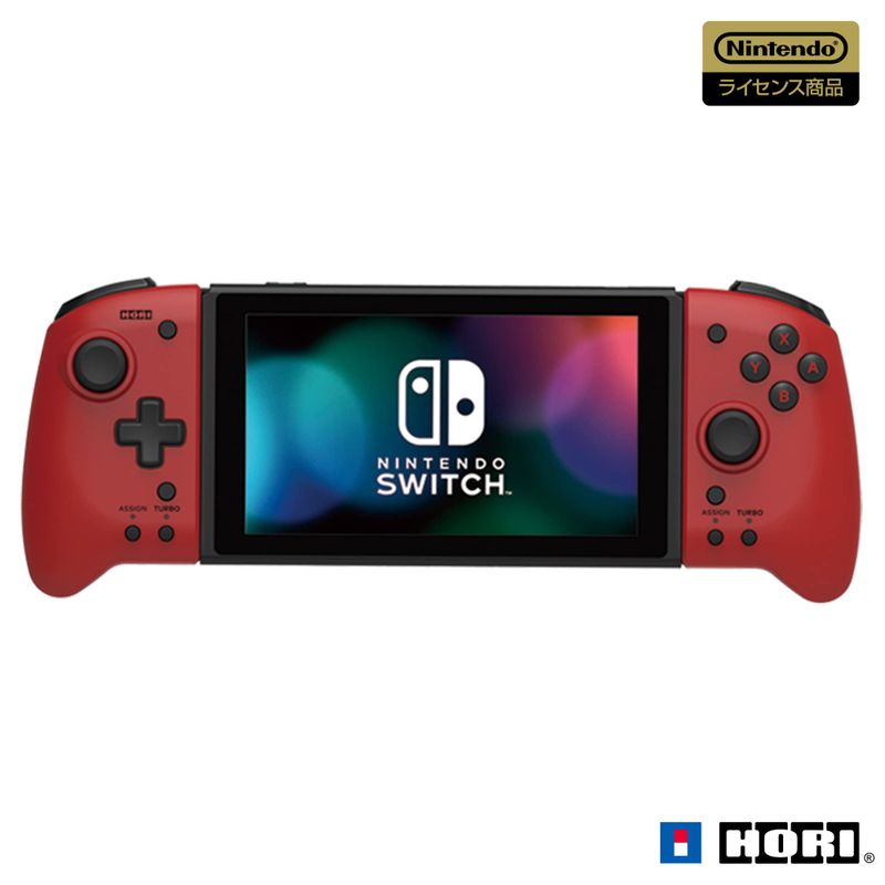 HORI グリップコントローラー for Nintendo Switch クリアブラック NSW