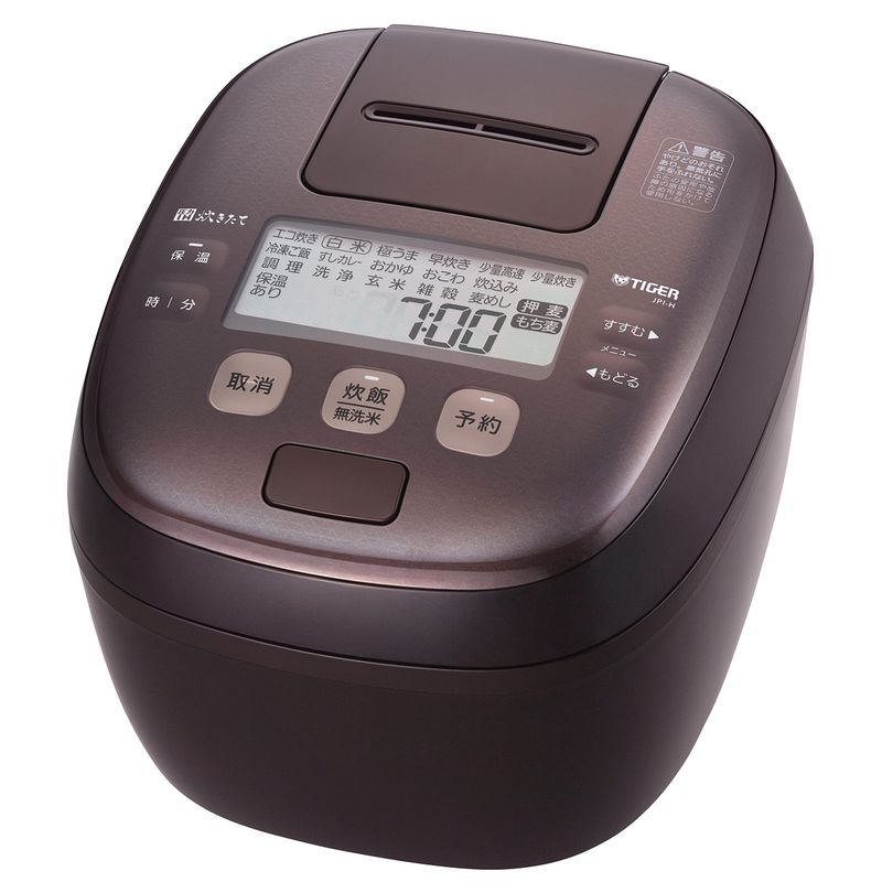 タイガー タイガー 圧力IHジャー炊飯器 炊きたて JPI-H100-TD（ダーク