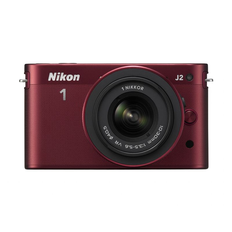 ニコン ニコンワン Nikon 1 J2 標準ズームレンズキット（レッド
