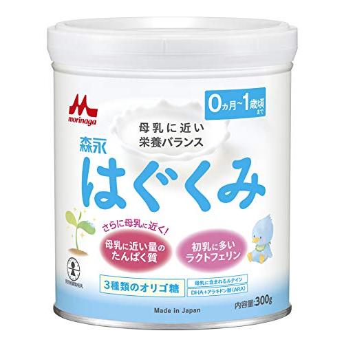 森永乳業 はぐくみ 小缶 300g 1缶 はぐくみ 粉ミルク（ベビー用）の商品画像