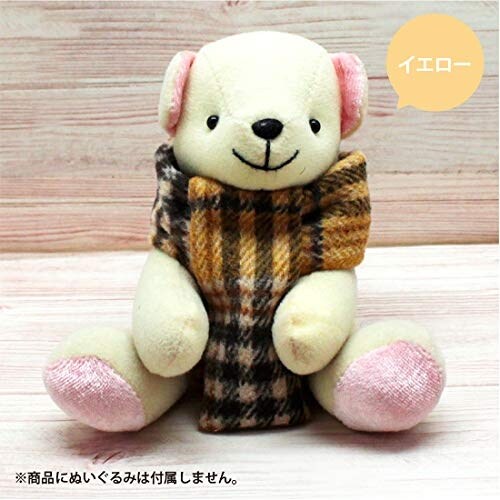 nu.. muffler yellow soft toy for fashion goods touch fasteners [02] ( total 1100 jpy and more . buy possible )