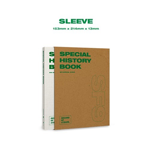 SF9 special album SPECIAL HISTORY BOOK ( Korea version )