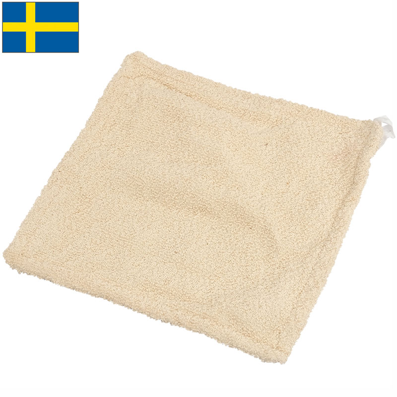 1 point if mail service possible Sweden army hand towel eggshell white approximately 20×20cm dead stock EE783NN Mini towel loop attaching hand .. wet towel oshibori square pie ru