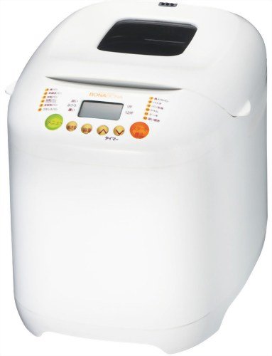 BONABONA ホームベーカリー BK-B67-WH 1斤/0 5斤対応 取扱説明書