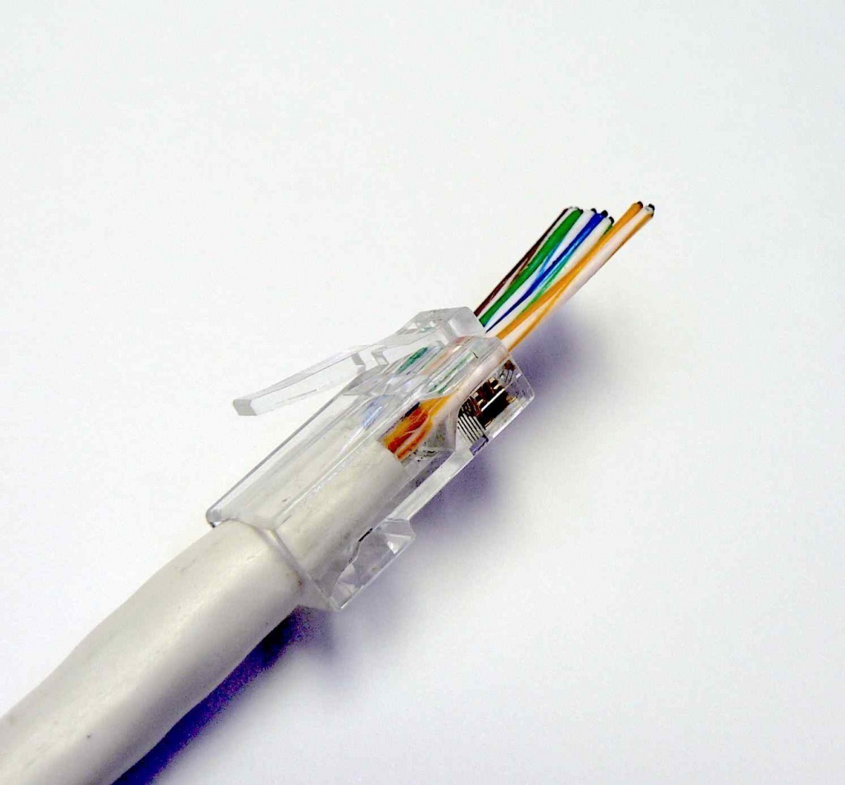 CAT.6A LAN кабель STP 10G продается куском 1m единица измерения синий 