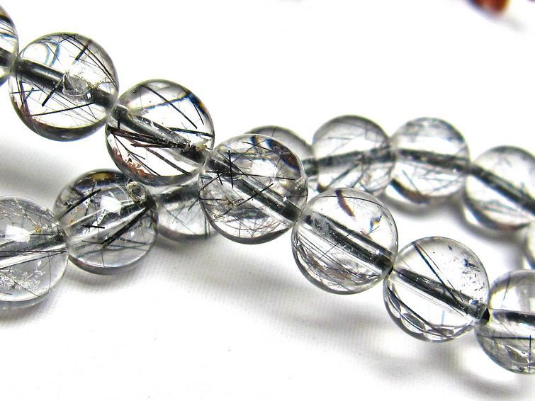 ブラックルチルクォーツ ブレスレット 9mm [H131-51] 3枚目