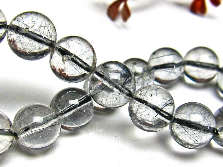 ブラックルチルクォーツ ブレスレット 10mm [H131-63] 3枚目