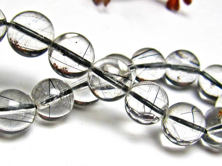 ブラックルチルクォーツ ブレスレット 11mm [H131-70] 3枚目