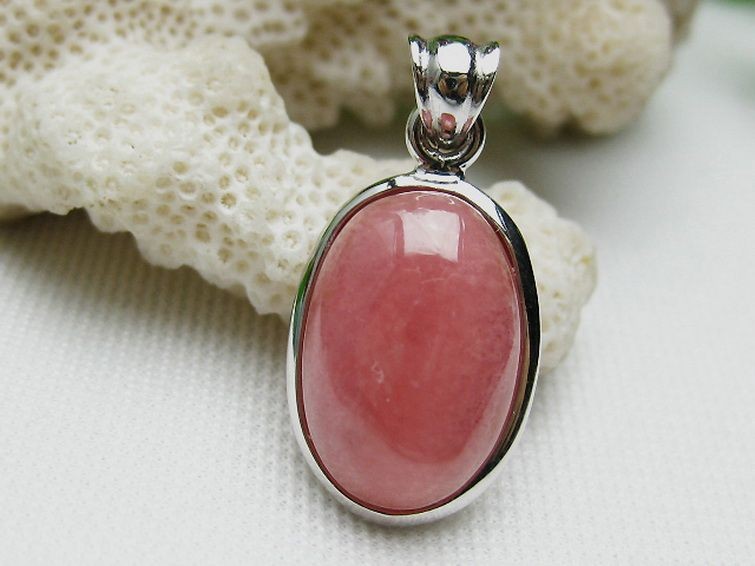 インカローズ ロードクロサイト ペンダント [K1-1082] 1枚目