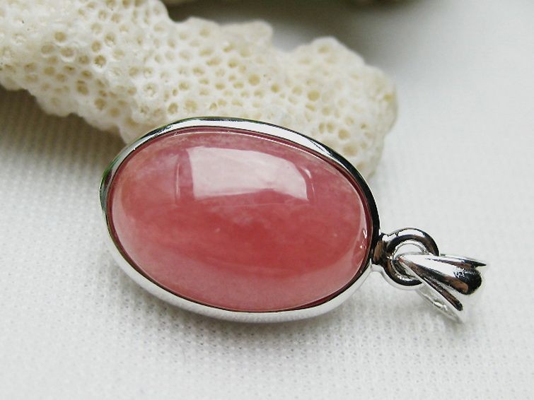 インカローズ ロードクロサイト ペンダント [K1-1082] 2枚目