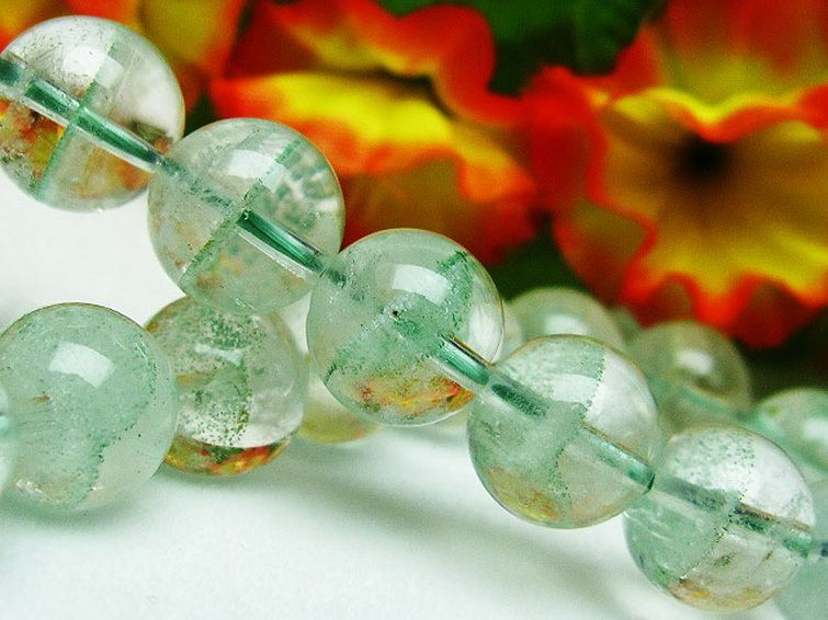 グリーンファントム ブレスレット 10mm [K1-1614] 3枚目