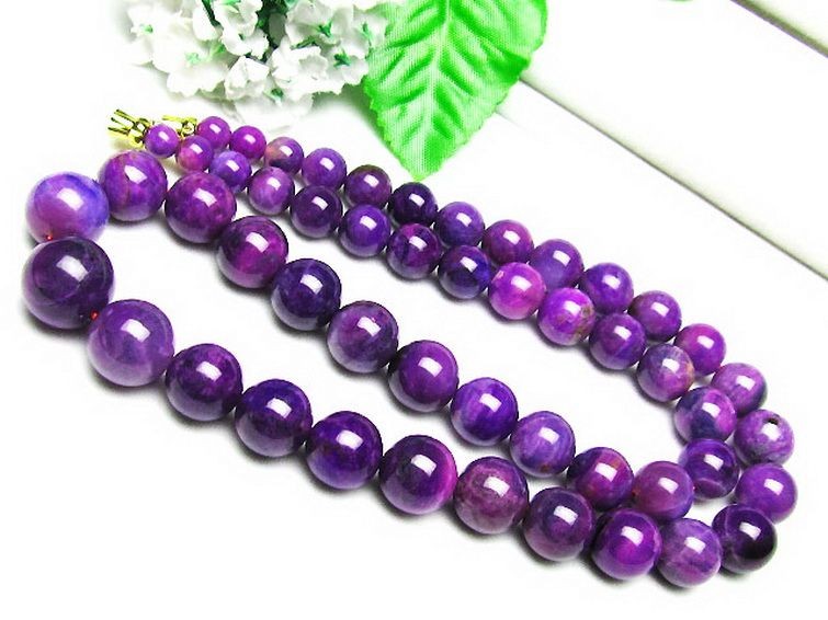 スギライト ネックレス 6mm [K1-402]