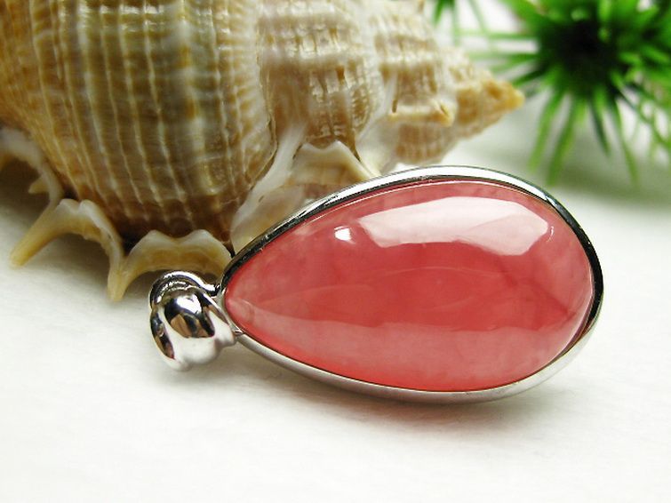 インカローズ ロードクロサイト ペンダント [K1-927]