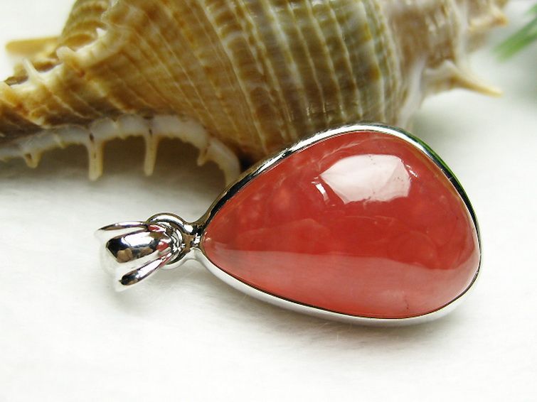 インカローズ ロードクロサイト ペンダント [K1-937] 1枚目