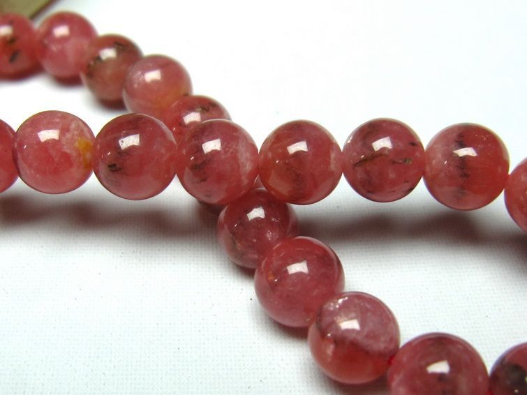 インカローズ ロードクロサイト ブレスレット 7mm [L33-2047]