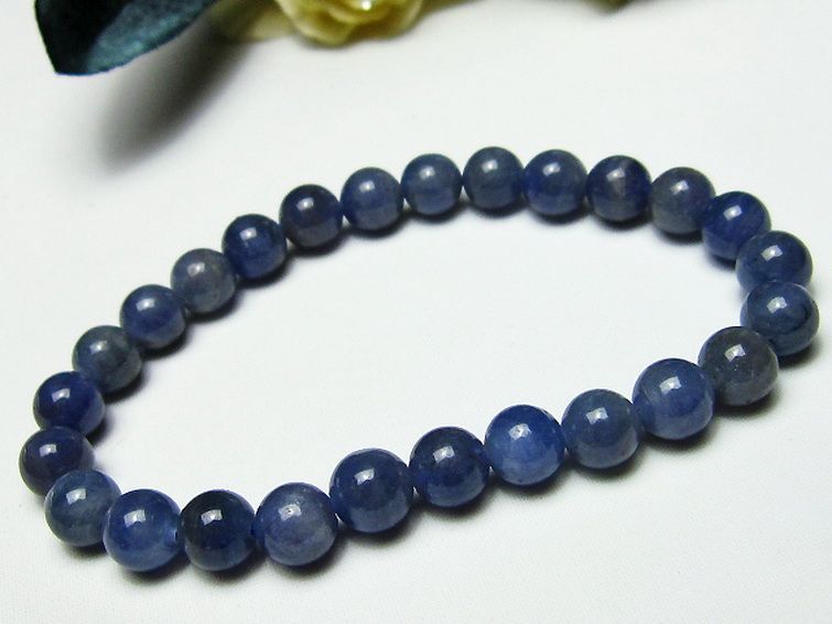 タンザナイト ブレスレット 7mm [L383-317] 1枚目