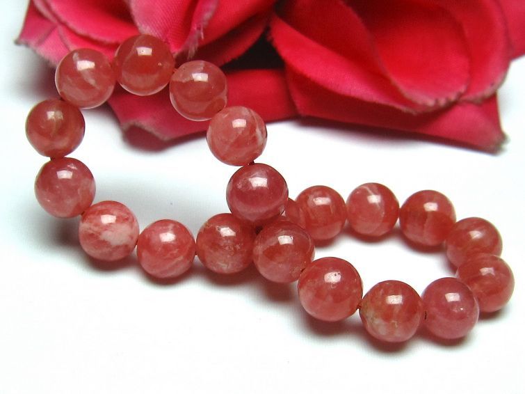 インカローズ ロードクロサイト ブレスレット 9mm [L56-811] 1枚目