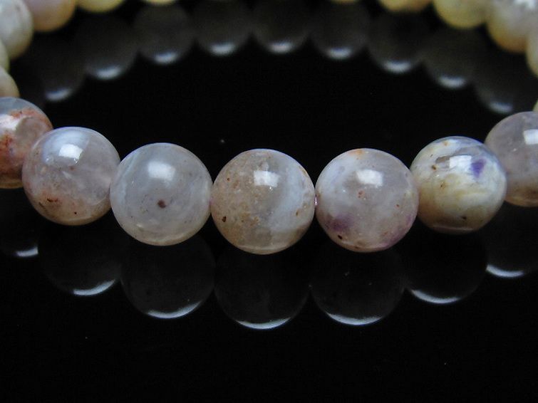 アメリカ ユタ州産 ティファニーストーン ブレスレット 9mm [L600-965] 2枚目