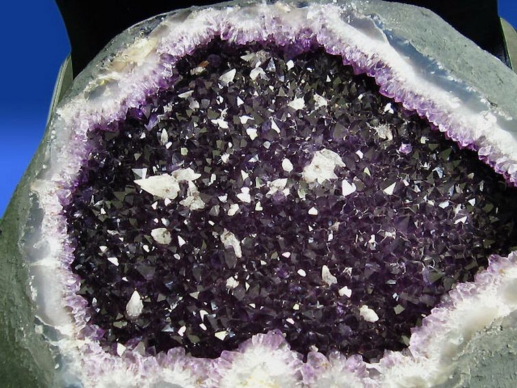 ☆セット割対象品！☆ 150Kg ペア水晶トレジャーアメジスト 同梱不可