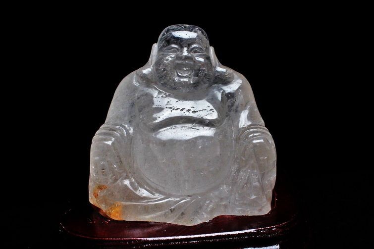 2.6Kg ヒマラヤ水晶布袋様 置物[S30-19] 1枚目