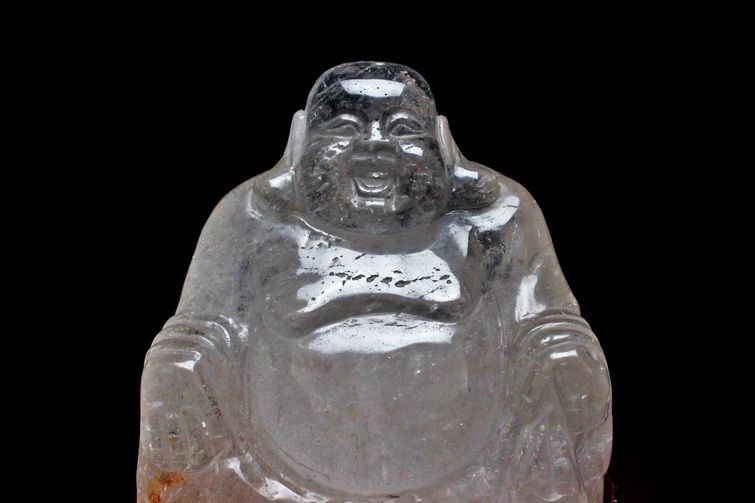 2.6Kg ヒマラヤ水晶布袋様 置物[S30-19] 2枚目