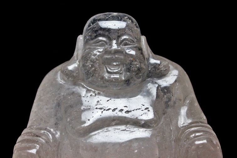 2.6Kg ヒマラヤ水晶布袋様 置物[S30-19] 3枚目