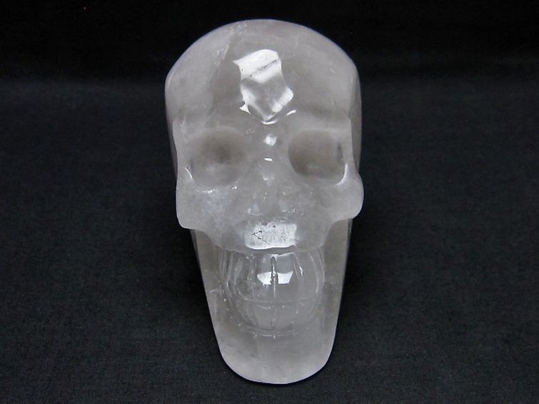 ヒマラヤ水晶 ドクロ[T130-1731]