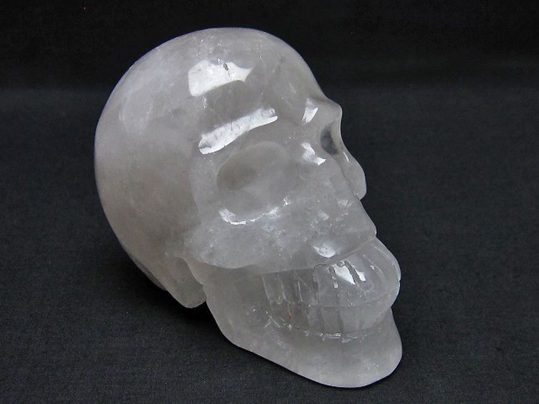 ヒマラヤ水晶 ドクロ[T130-1731]