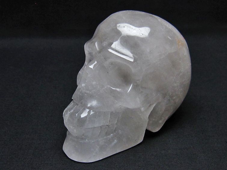 ヒマラヤ水晶 ドクロ[T130-1731]