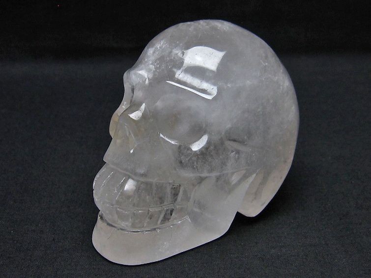 ヒマラヤ水晶 ドクロ[T130-1741]