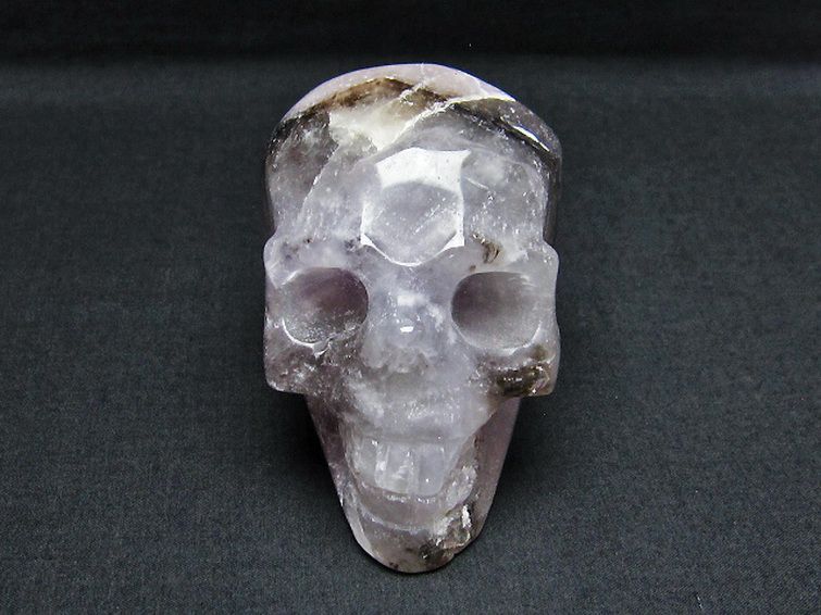 アメジスト ドクロ[T130-2109] 1枚目