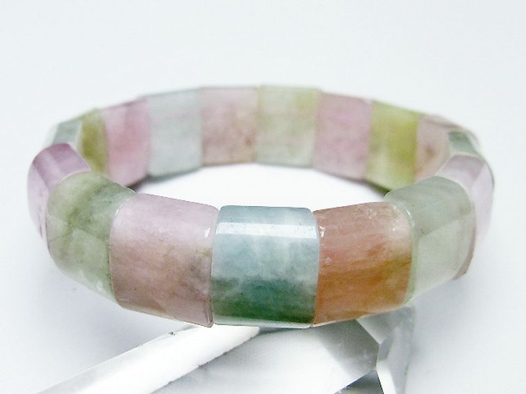 ミックスカラー ベリル バングル [T150-1696] 1枚目