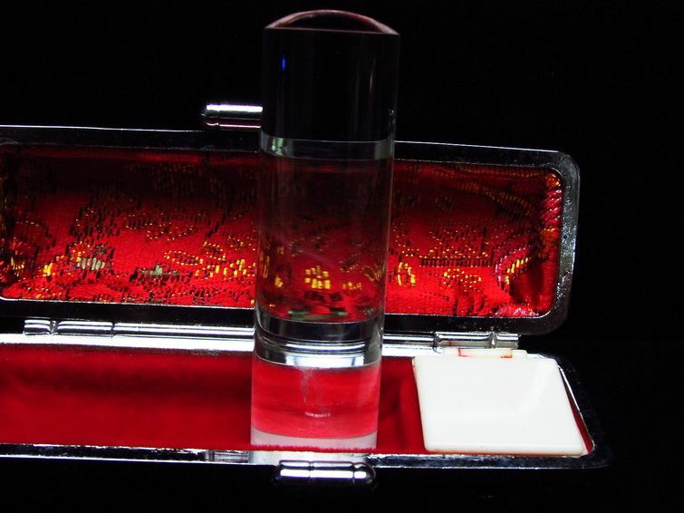 ブルーパワー水晶 印材  18mm [t201-16] 1枚目