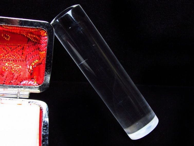 ブルーパワー水晶 印材  15mm [t201-30] 2枚目