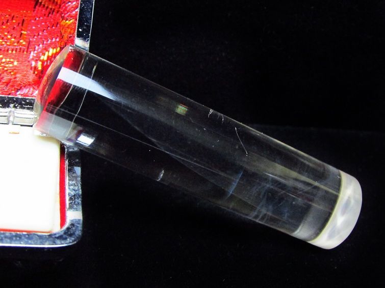 ブルーパワー水晶 印材  15mm [t201-37] 2枚目