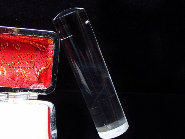 ブルーパワー水晶 印材  15mm [t201-39] 2枚目