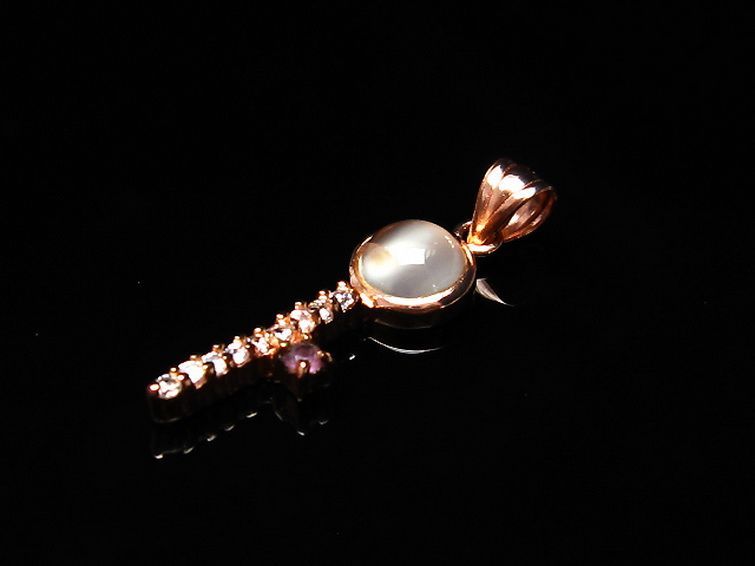 ムーンストーン ペンダント [T22-2953] 1枚目