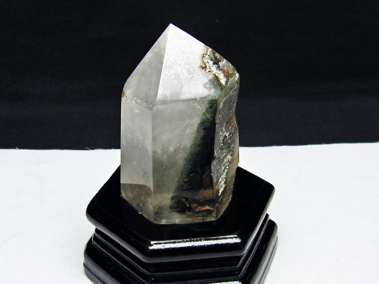 グリーンファントム 六角柱[T222-2139] 1枚目