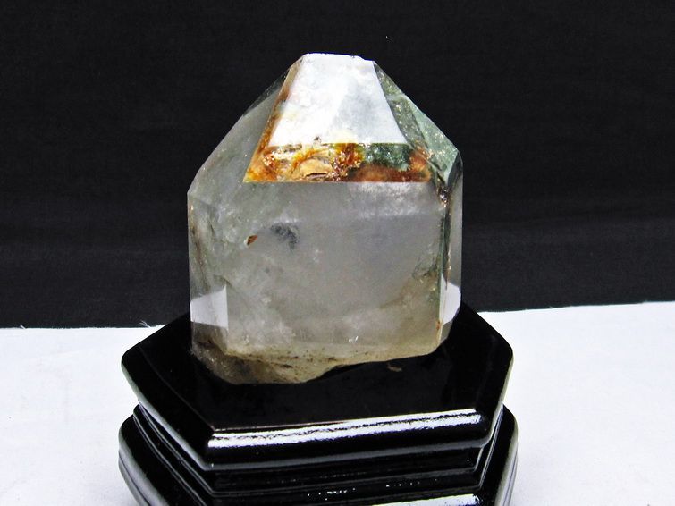 グリーンファントム 六角柱[T222-2172] 1枚目