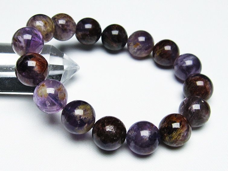 アメジストファントム ブレスレット 14mm [T231-2427] 1枚目